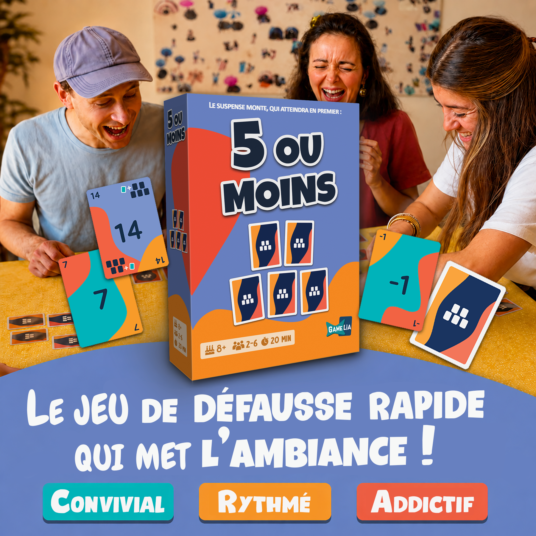 5 ou Moins, premier jeu édité par Gamelia