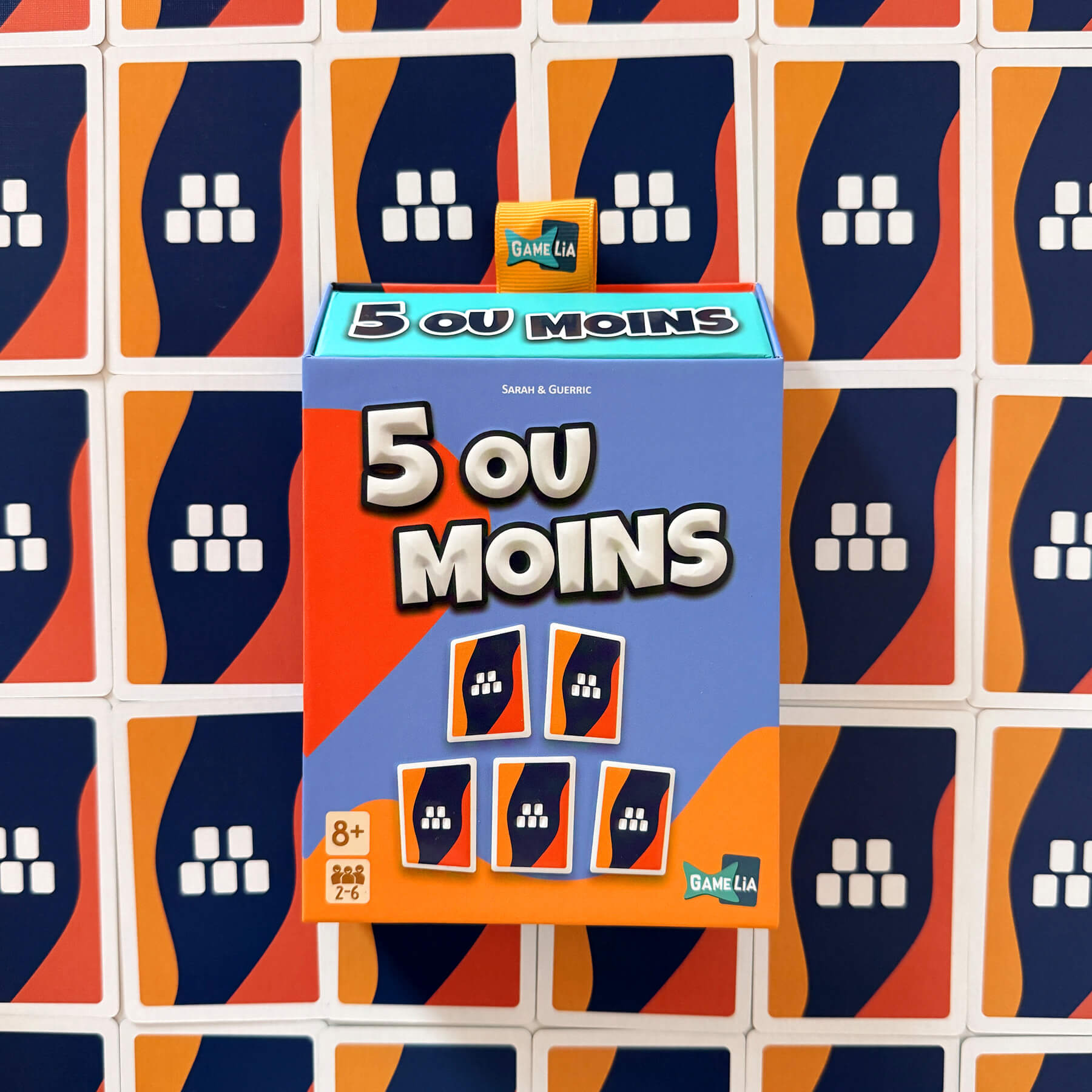 Jeu de cartes 5 ou Moins édité par Gamelia